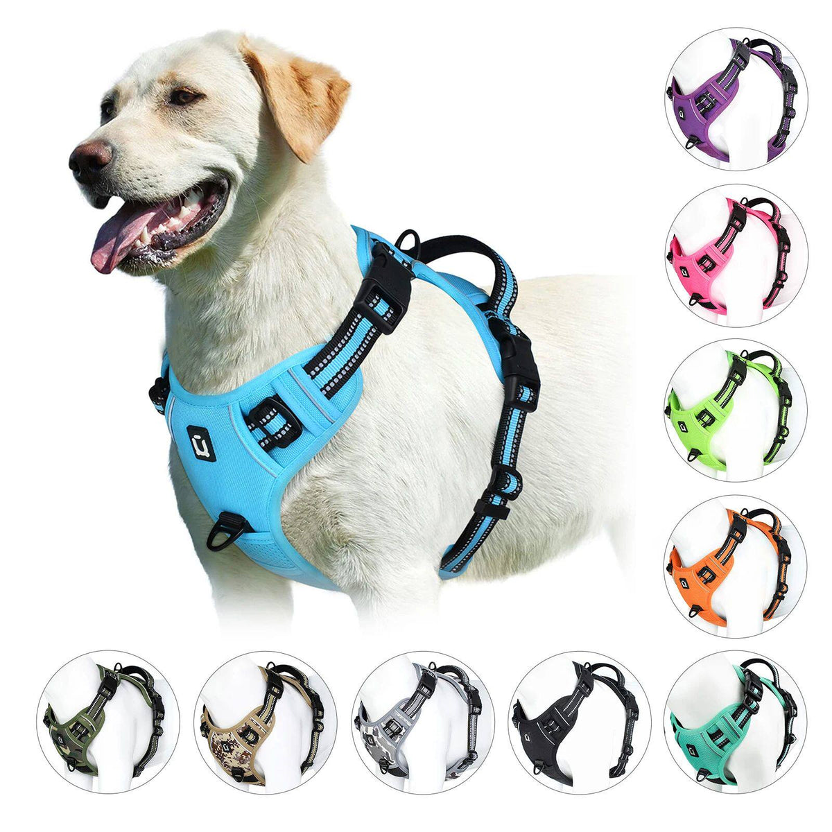 No Pull Soft Padded Dog Harness Vest