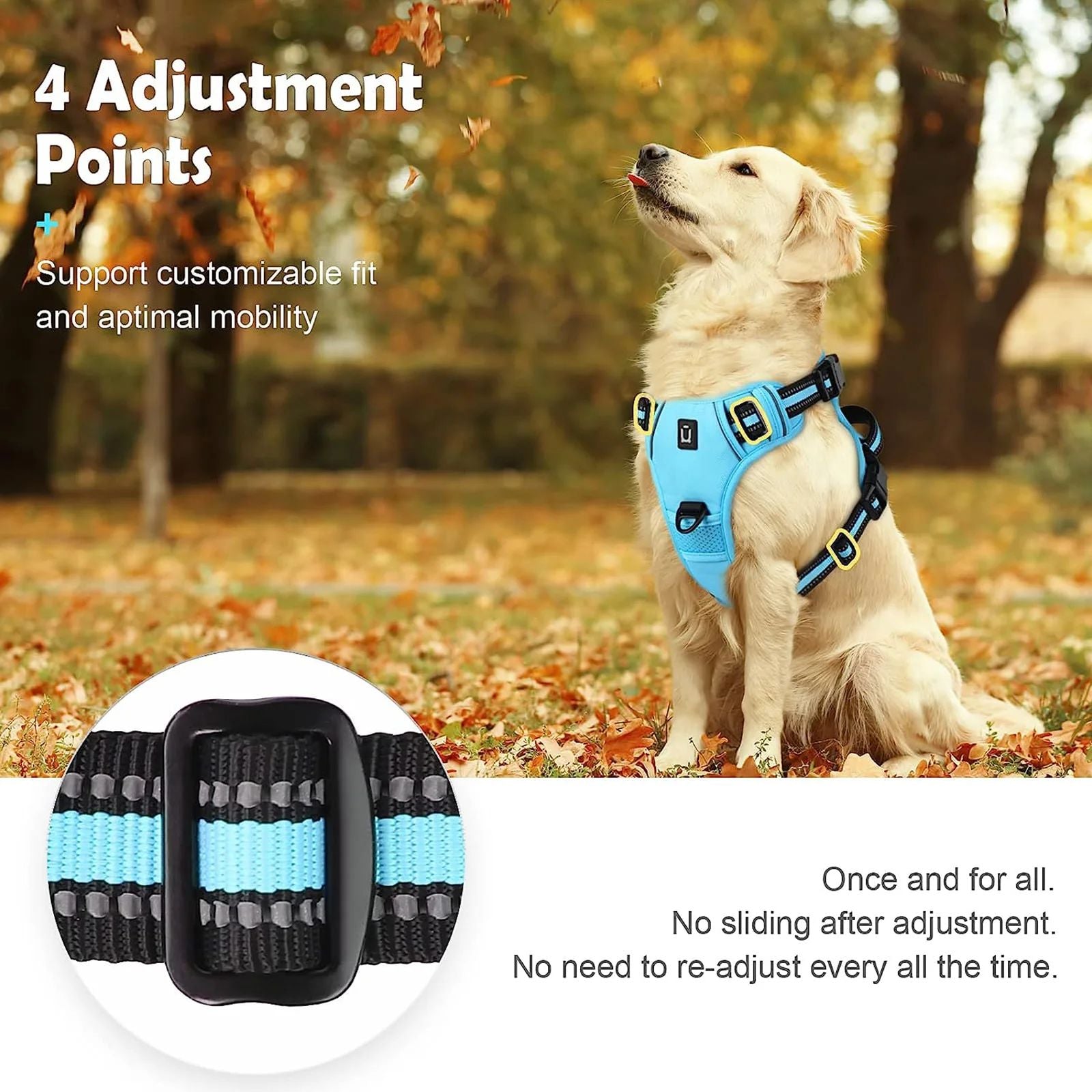 No Pull Soft Padded Dog Harness Vest